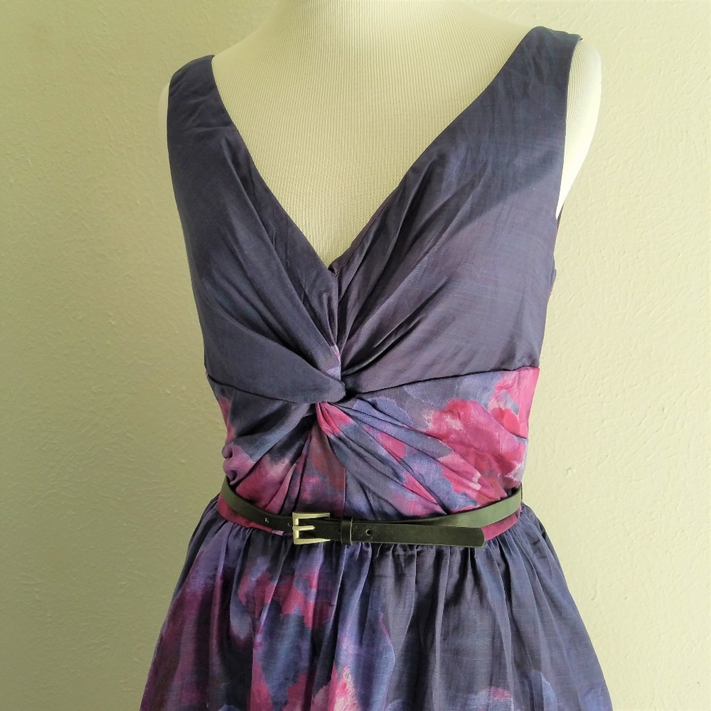 Neiman Marcus for Target Watercolor Midi Dress - Picture 3 of 8